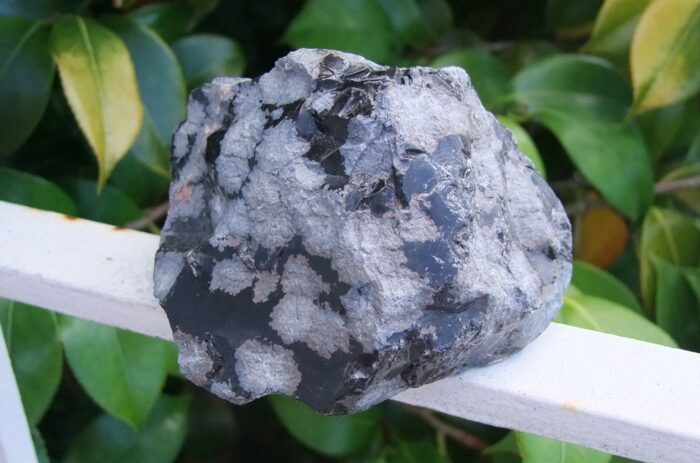 Raw Natural Snowflake Obsidian