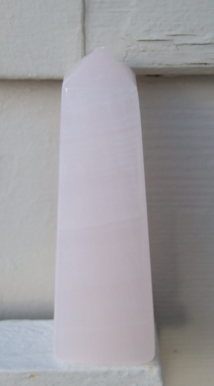 Pink Calcite Obelisk - Image 2