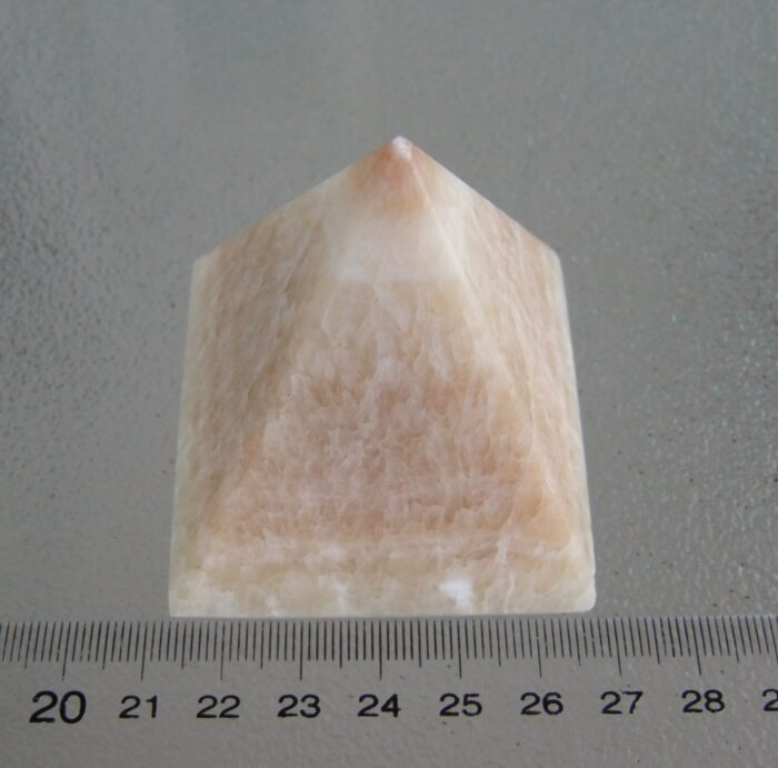 Large Chalcedony Onyx Pyramid