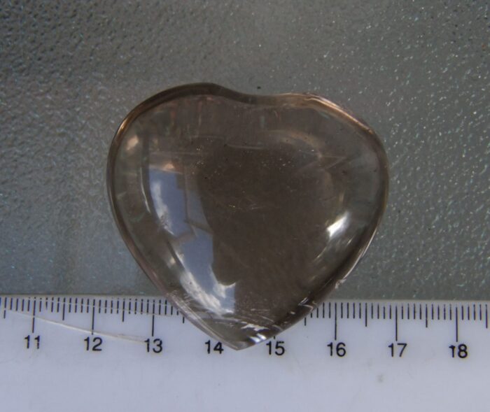 Smokey Quartz Heart - Image 2