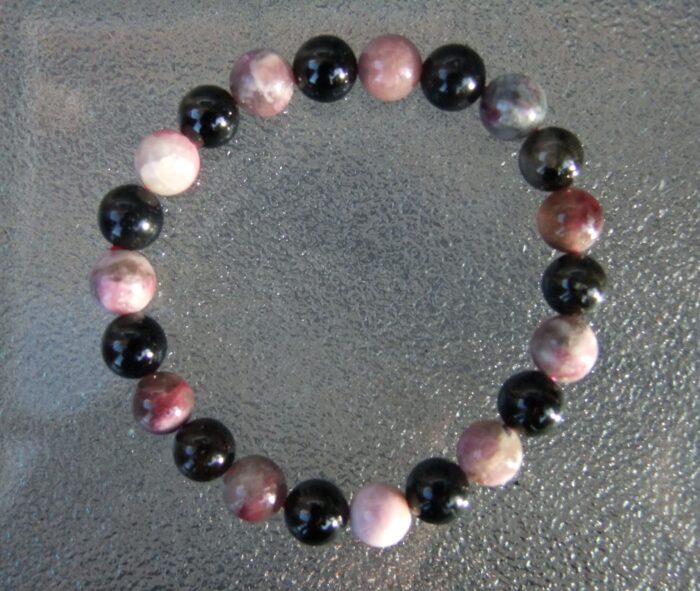 Mixed Tourmaline Bracelet 9mm