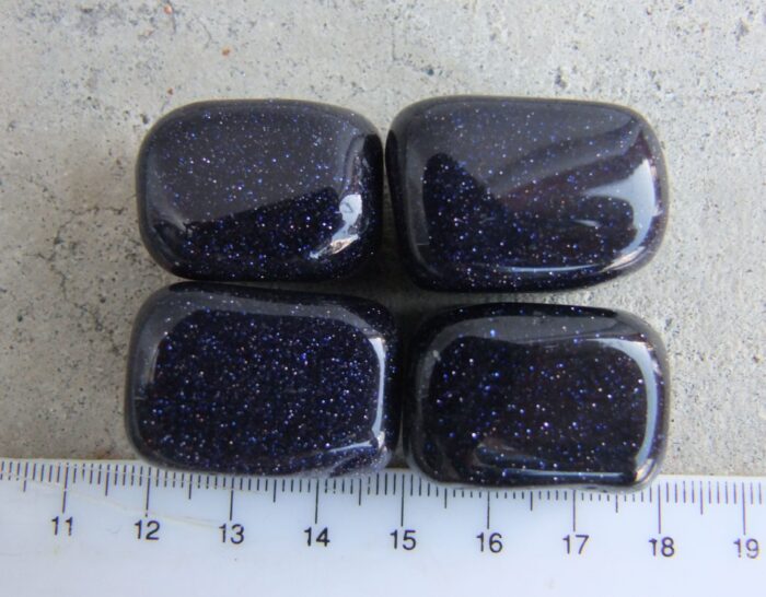 Blue GoldstoneTumble x1 - Image 2