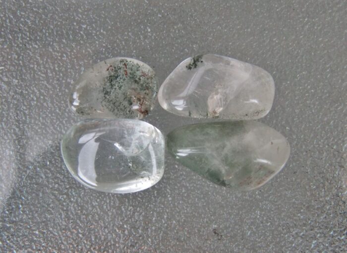 Chlorite Included Quartz Tumble