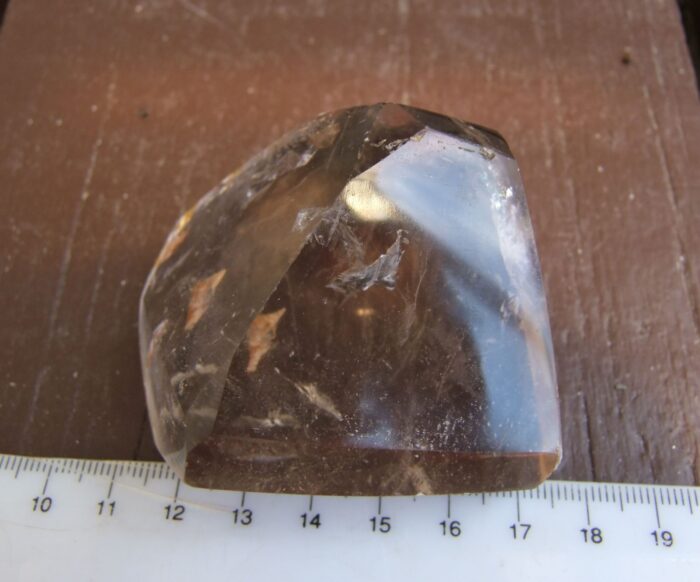 Polished Smokey Quartz Point - Image 4