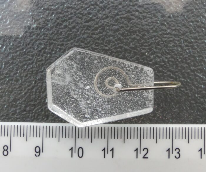 Satyaloka Azeztulite Pendant (Sterling Silver Wire Wrapped) - Image 2