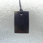 Shungite Rectangle Pendant