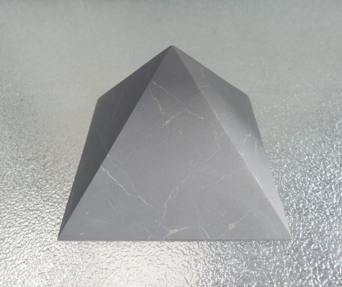 LARGE Unpolished Shungite Pyramid 7cm