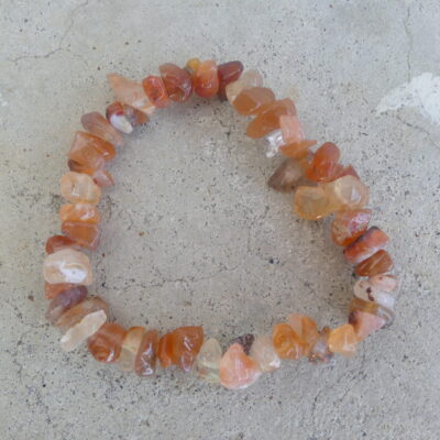 Carnelian Chip Bracelet