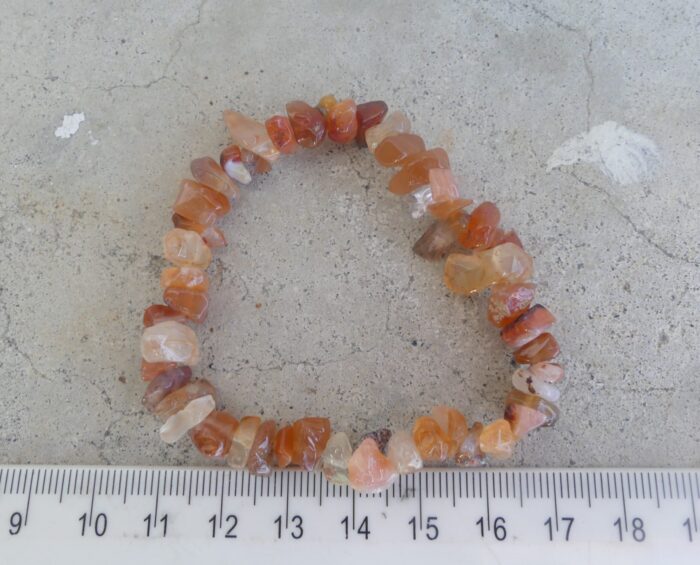Carnelian Chip Bracelet - Image 2