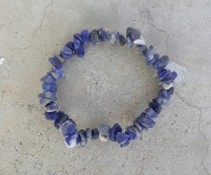 Sodalite Chip Bracelet