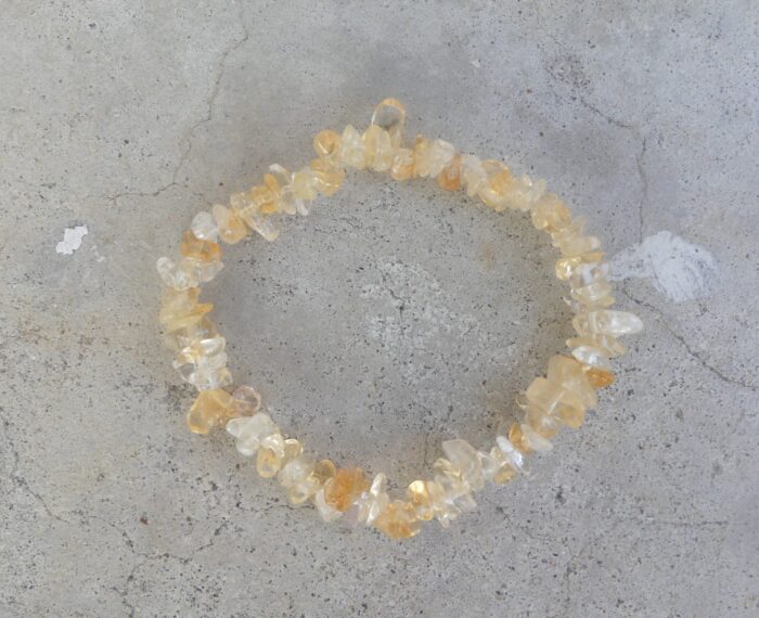 Citrine Chip Bracelet