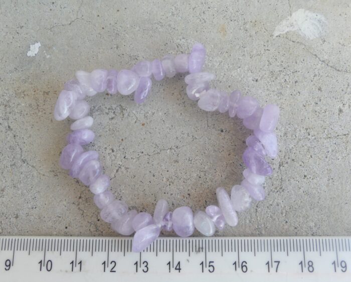 Lavender Amethyst Chip Bracelet - Image 2