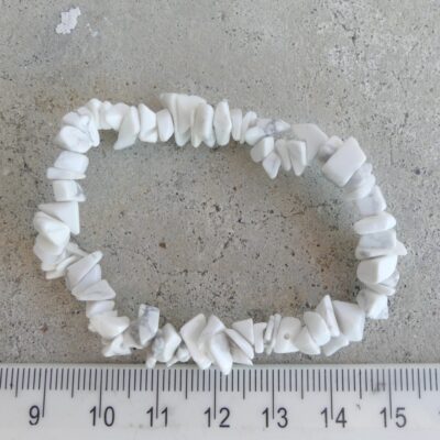 Howlite Chip Bracelet