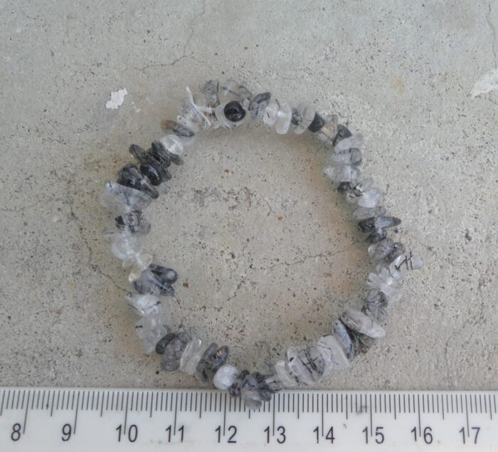Tourmalated Quartz Chip Bracelet - Image 2