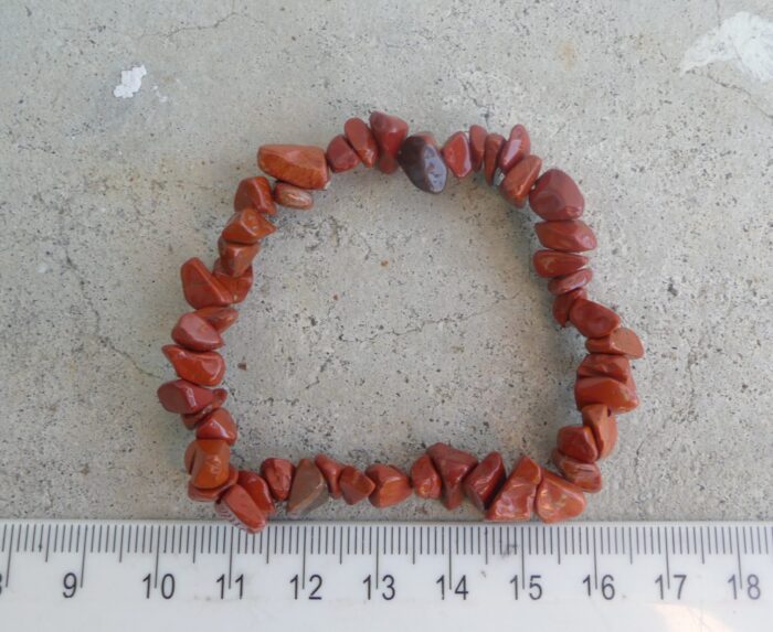 Red Jasper Chip Bracelet - Image 2