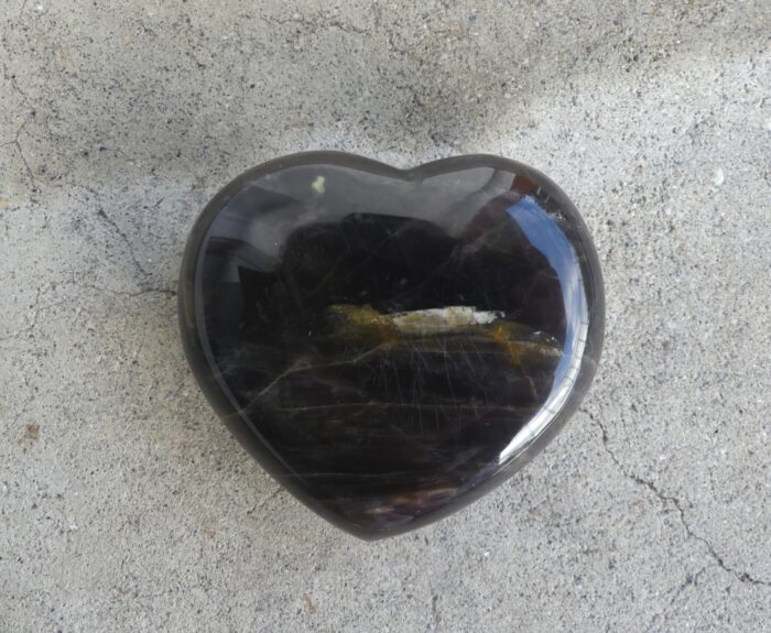 Black Moonstone Heart  - Image 2