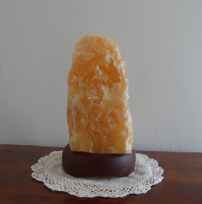 Orange Calcite Lamp 2.040kg - Image 2