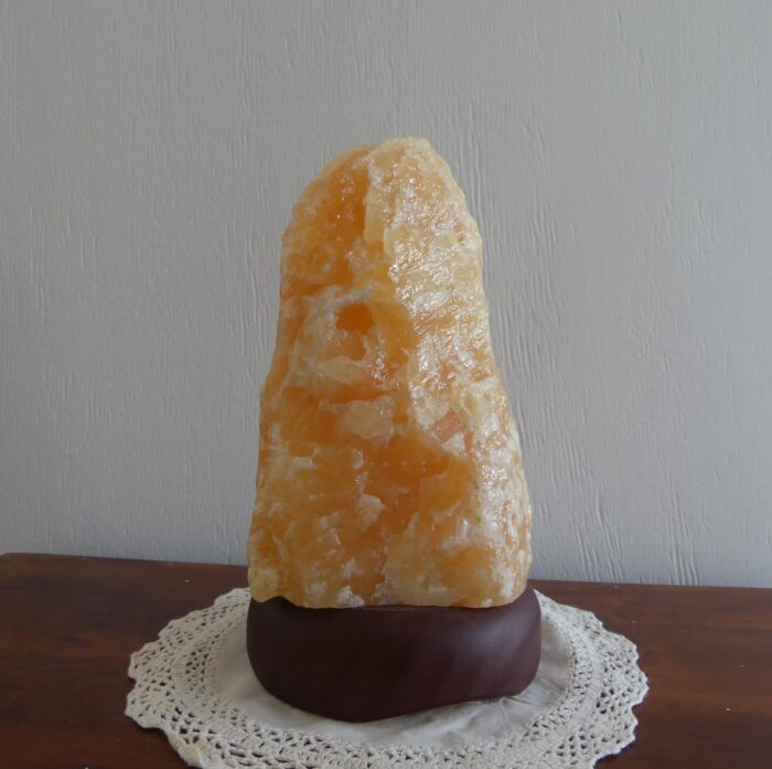 Orange Calcite Lamp 2.040kg