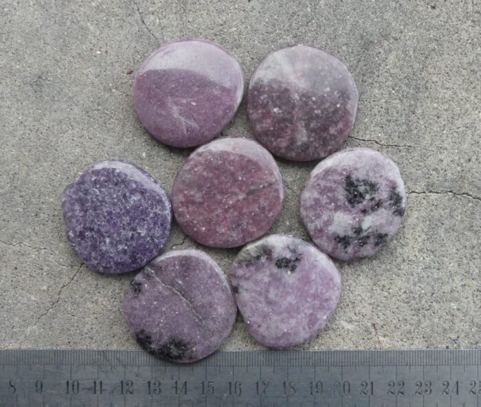 Lepidolite Flatstone x1 - Image 2