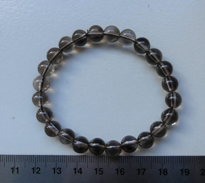 Smokey Quartz Bracelet 7mm - Image 2
