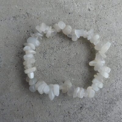 Moonstone Chip Bracelet