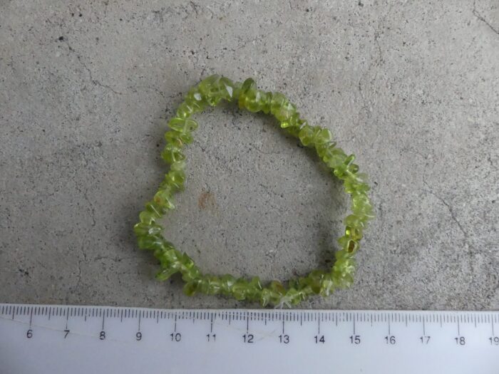 Peridot Chip Bracelet - Image 2