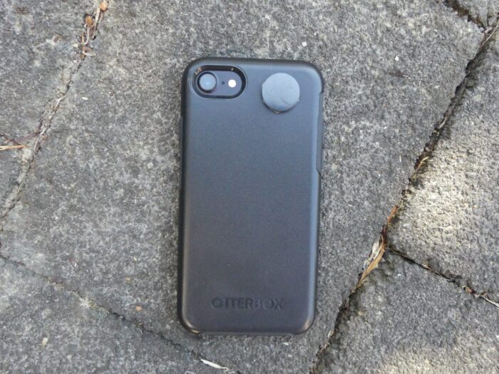 Round Shungite Cell Phone Protection Plate (EMF)