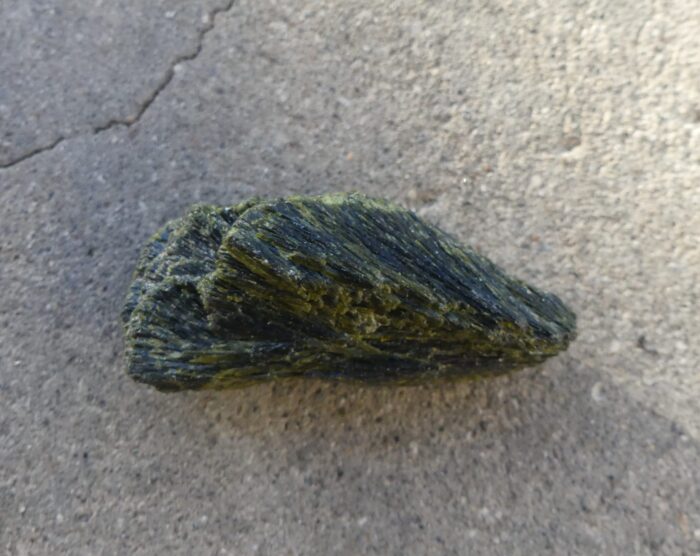 Natural Epidote Fan - Image 3