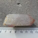 Harlequin Quartz with Lepidocrosite Inclusions 