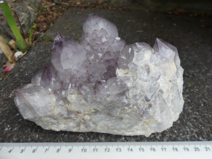 Large Amethyst Spirit Quartz on Boekenhout Jasper - Image 5