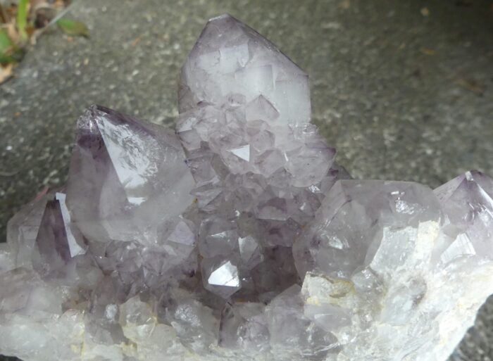 Large Amethyst Spirit Quartz on Boekenhout Jasper - Image 4