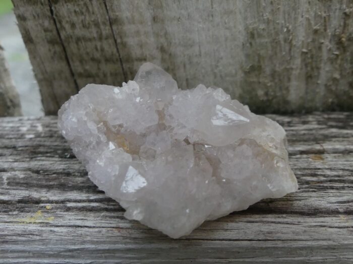 White Spirit Quartz on Boekenhout Jasper