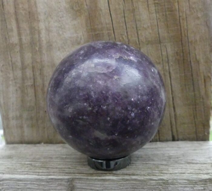 Lepidolite Sphere 6cm - Image 3