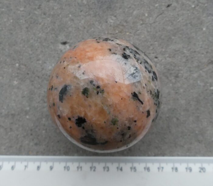 Orchid Calcite Sphere 6.3cm - Image 4