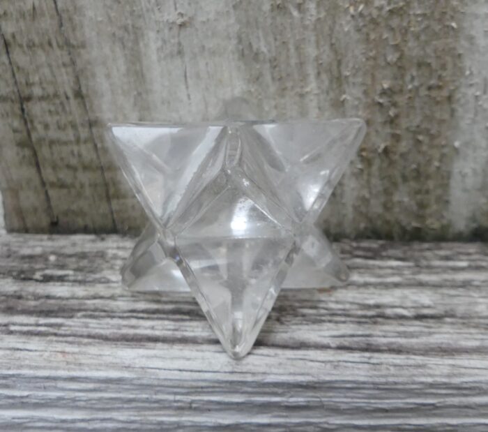 Clear Quartz Merkaba
