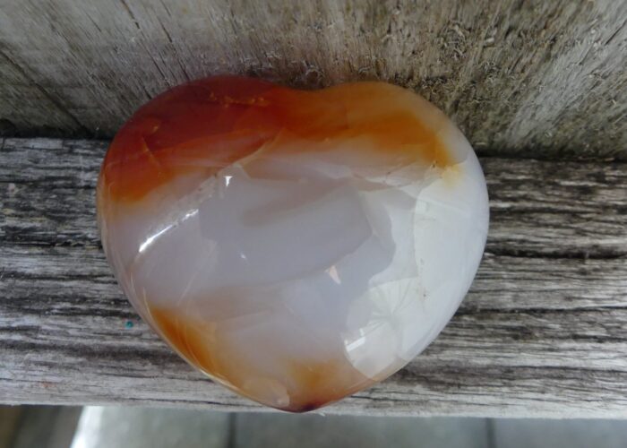 Chunky Carnelian Heart - Image 4