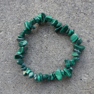 Malachite Chip Bracelet