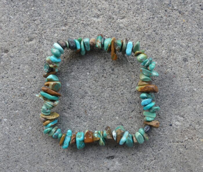 Turquoise Chip Bracelet