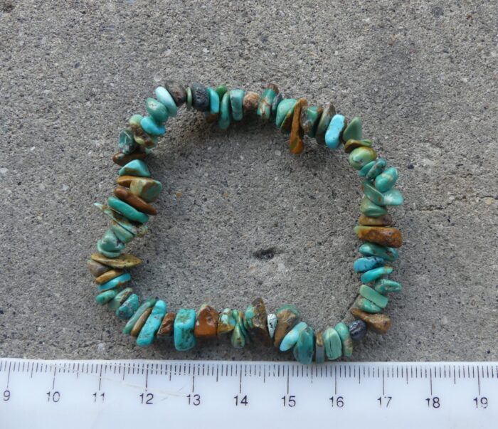 Turquoise Chip Bracelet - Image 2