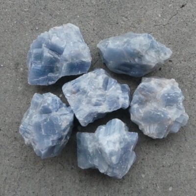 Natural Blue Calcite x1