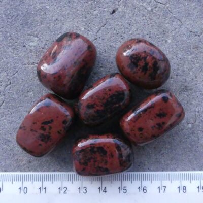 Mahogany Obsidian Tumble x1