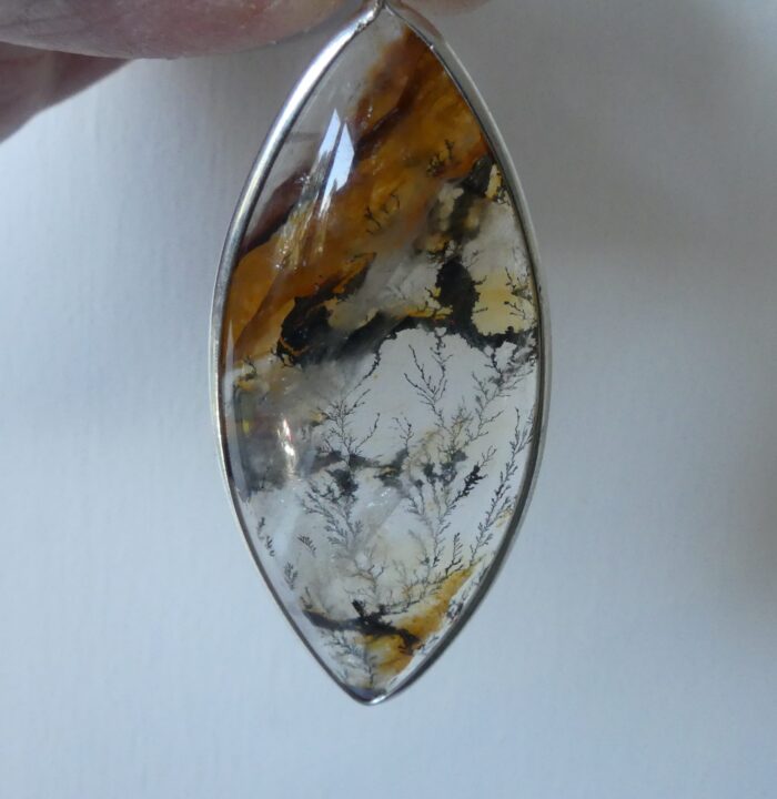 Golden Healer Dendritic Quartz Pendant - Image 4
