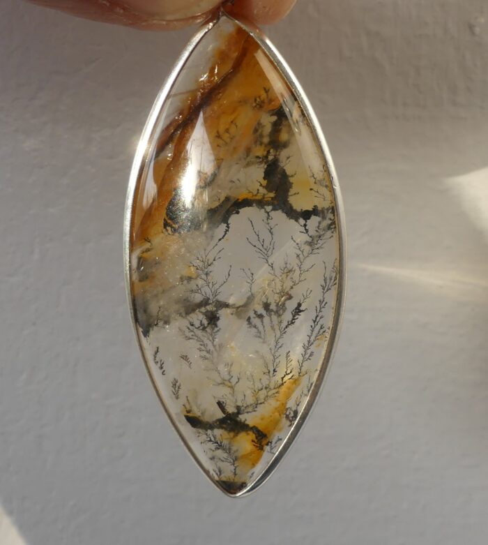 Golden Healer Dendritic Quartz Pendant