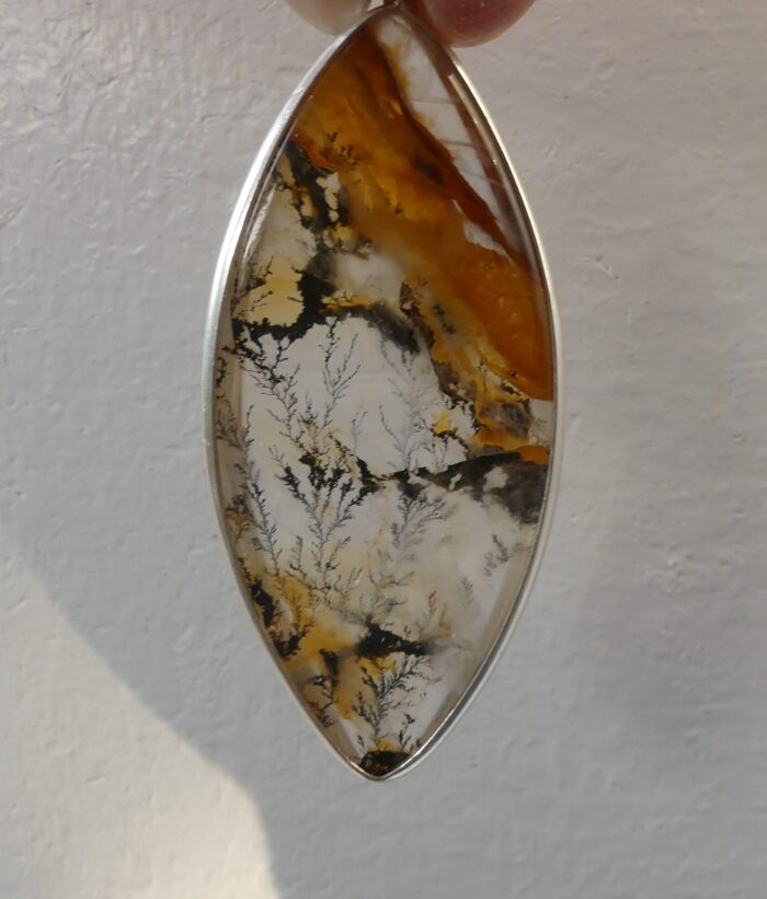 Golden Healer Dendritic Quartz Pendant - Image 3