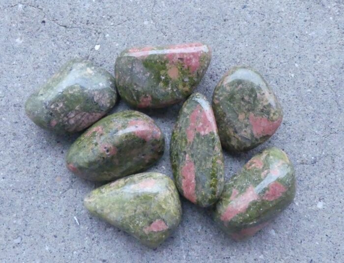 Unakite Tumble x1