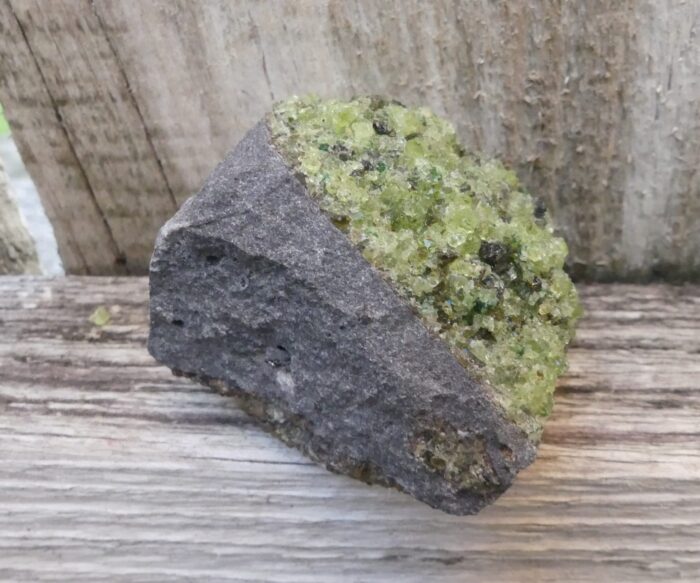 Peridot Bomb on Basalt