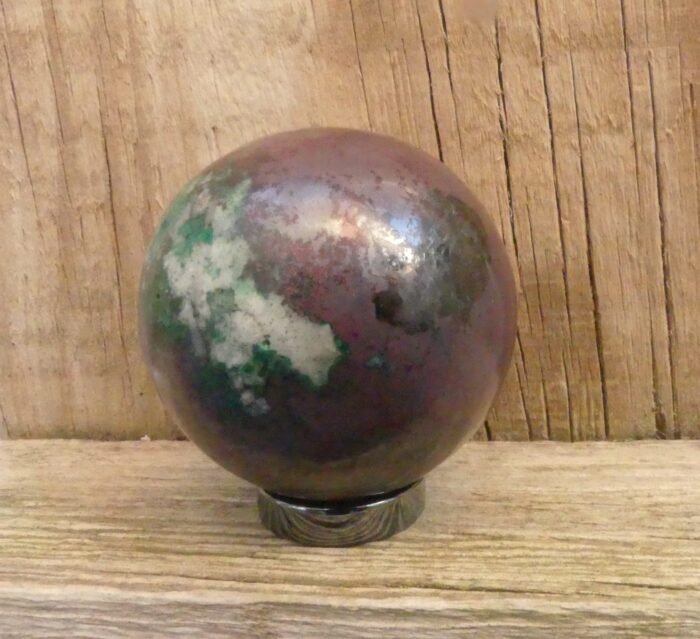 RARE Cuprite Malachite Sphere 5cm - Image 7
