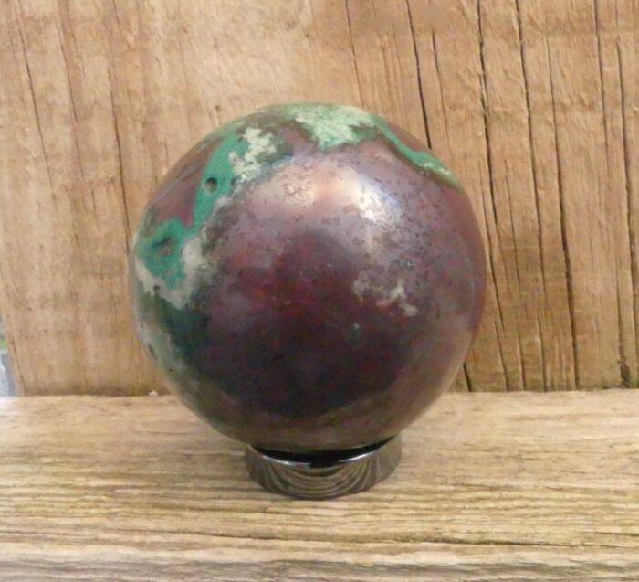 RARE Cuprite Malachite Sphere 5cm