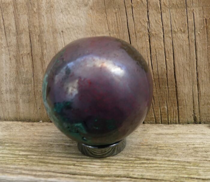 RARE Cuprite Malachite Sphere 5cm - Image 4