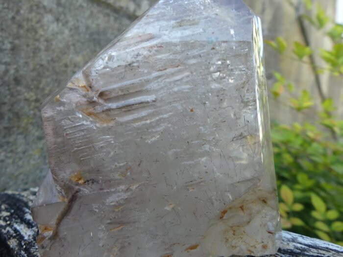 Rutilated Smokey Elestial Polished Point - Image 2